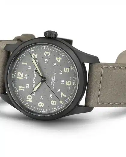 Hamilton Khaki Field Tatanium Auto 38MM - H70215880 - Bilde 3