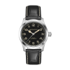 Produktbilde av Hamilton Khaki Field Murph 38MM med sort urskive på sort skinnrem. Ref. H70405730.