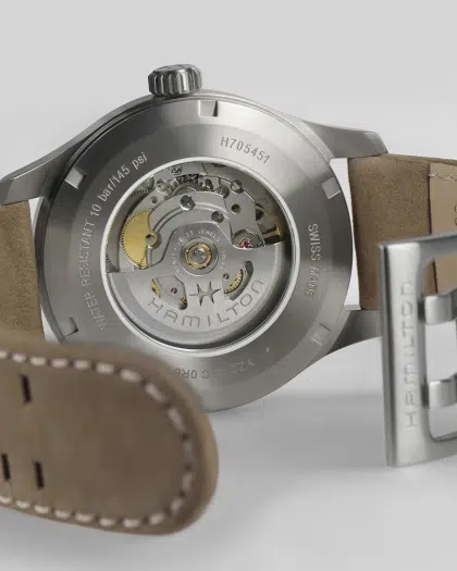 Hamilton Khaki Field Titanium Auto 42mm - H70545540 - Bilde 5