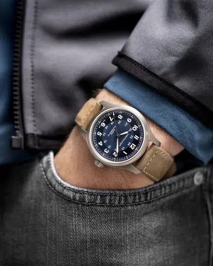 Hamilton Khaki Field Titanium Auto 42mm - H70545540 - Bilde 6