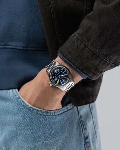 Hamilton Khaki Field Auto 42mm - H70605140 - Bilde 7