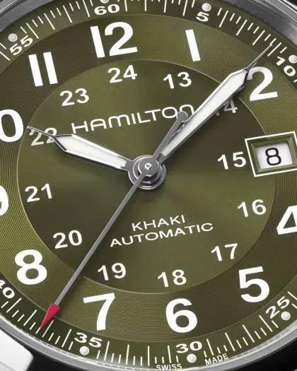 Hamilton Khaki Field Auto 42mm - H70605560 - Bilde 4