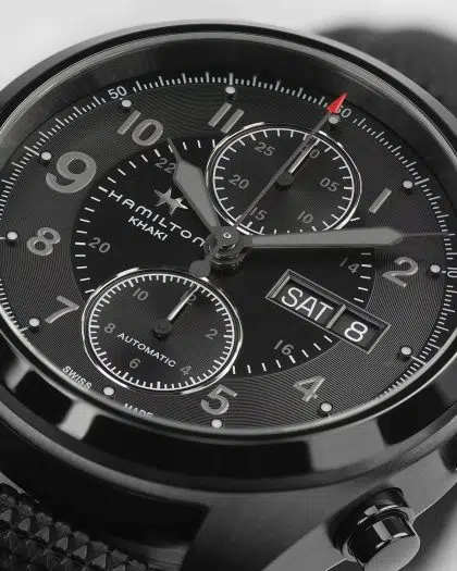 Hamilton Khaki Field Auto Chrono 42mm - H71626735 - Bilde 5
