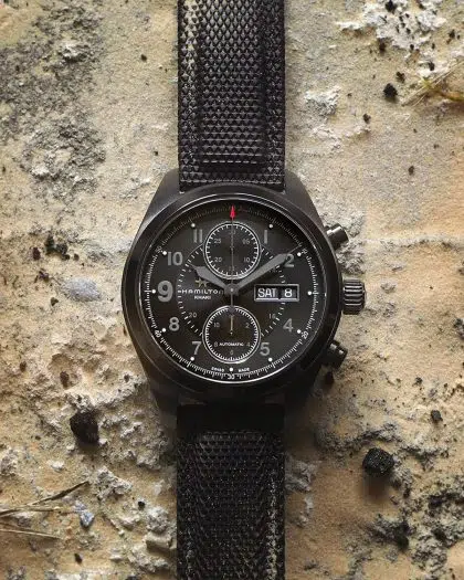 Hamilton Khaki Field Auto Chrono 42mm - H71626735 - Bilde 7