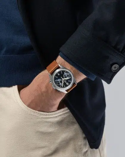 Hamilton Khaki Aviation Pilot Pioneer Mechanical Chrono 40mm - H76409540 - Bilde 5