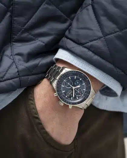 Hamilton Khaki Aviation Converter Auto Chrono 44MM - H76746540 - Bilde 5