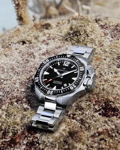 Hamilton Khaki Navy Frogman Auto 42mm - H77605135 - Bilde 5