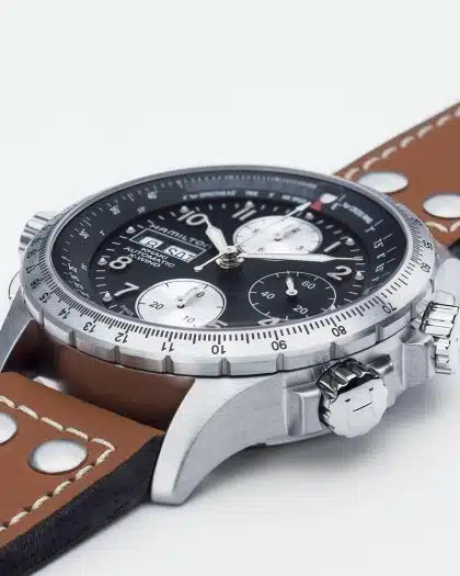 Hamilton Khaki Aviation X-Wind Auto Chrono 44MM - H77616533 - Bilde 2