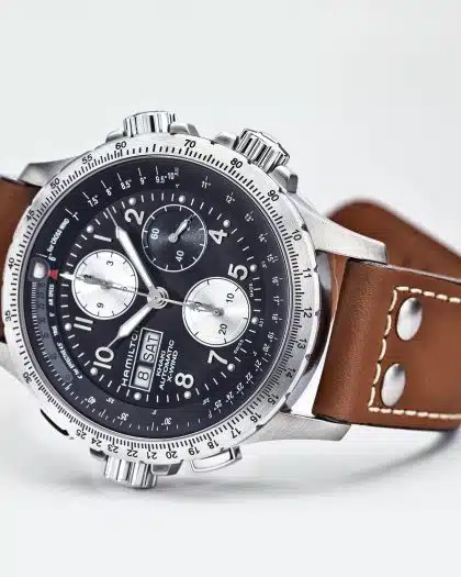 Hamilton Khaki Aviation X-Wind Auto Chrono 44MM - H77616533 - Bilde 3