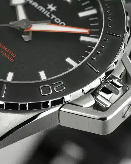Hamilton Khaki Navy Frogman Auto 46MM - H77825330 - Bilde 4