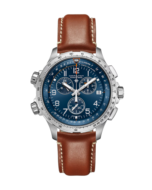 Hamilton Khaki Aviation X-Wind GMT Chrono Quartz 46MM - H77922541