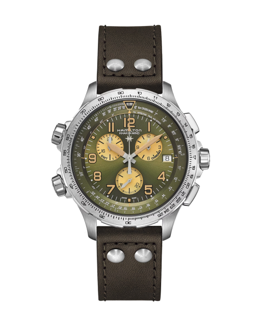 Hamilton Khaki Aviation X-Wind GMT Chrono Quartz 46MM - H77932560