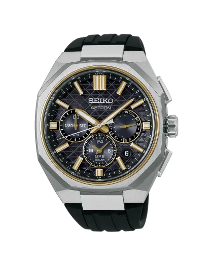 Seiko Astron GPS Solar Dual-Time Chronograph 43.4mm - HAB003J1