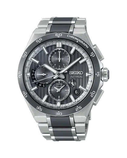 Seiko Astron GPS Solar Dual-Time Chronograph 43.2mm - HAB007J1