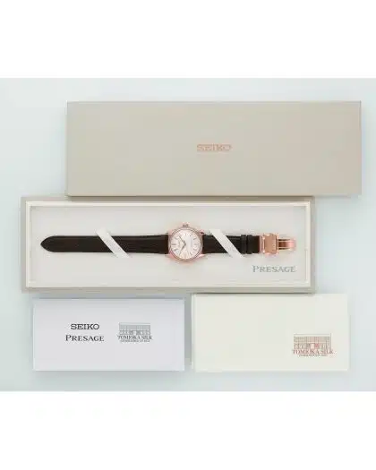 Seiko Presage Classic Series "Tomioka Silk Promotion Organization" Limited Edition 38mm - HCC008J1 - Bilde 7