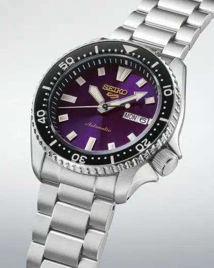 Seiko 5 Sports "SKX series" in Edo Purple 145th Anniversary Limited Edition 42mm - HDB003K1 - Bilde 2