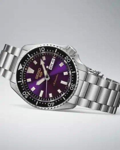 Seiko 5 Sports "SKX series" in Edo Purple 145th Anniversary Limited Edition 42mm - HDB003K1 - Bilde 3