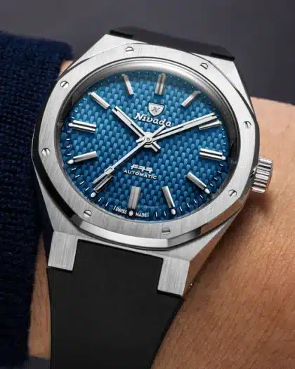 Nivada Grenchen F77 SST Blue MK2 - 38mm - Bilde 20