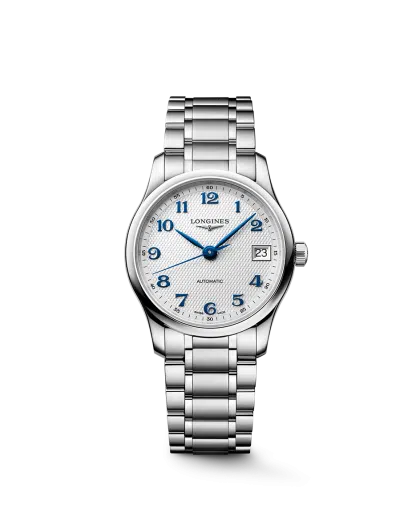 Longines Master Collection 34mm Ref. L2.450.4.73.6. Silver dial on Steel.