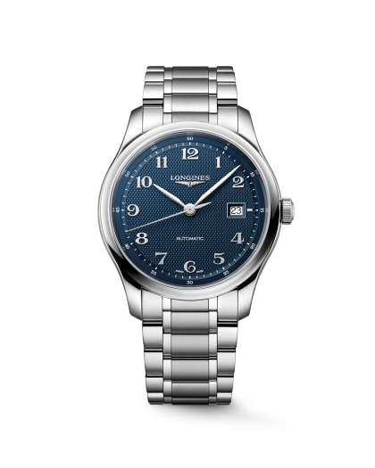 Longines Master Collection 41mm Ref. L2.950.4.93.6. Blue dial on Steel.