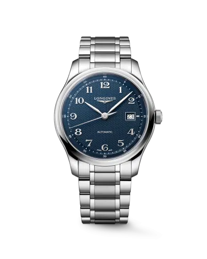 Longines Master Collection 41mm Ref. L2.950.4.93.6. Blue dial on Steel.