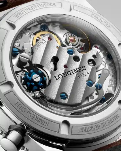 Longines Spirit Pilot Flyback 40mm - L3.721.4.53.2 - Bilde 3