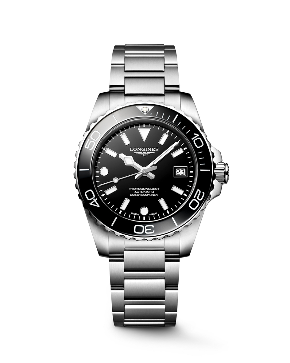 Longines HydroConquest 39MM black dial - L3.779.4.56.6