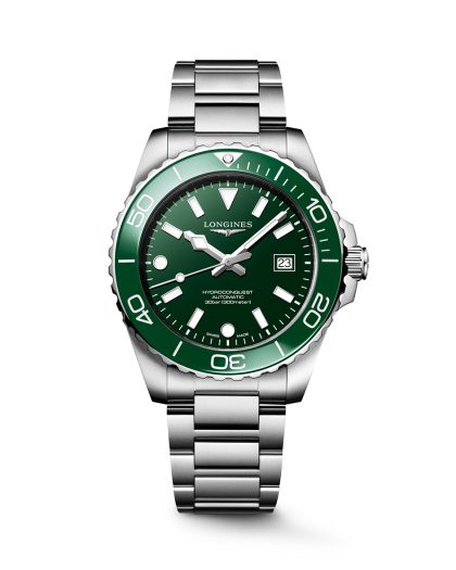 Longines HydroConquest 42MM grønn tallskive - L3.788.4.06.6