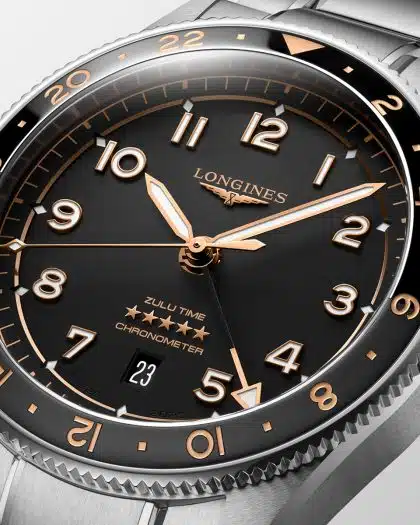 Longines Spirit Zulu Time GMT 42mm - L3.812.4.50.6