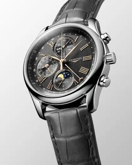 Longines Master Collection Chronograph Moon Phase 40mm - L2.673.4.61.2 - Bilde 2