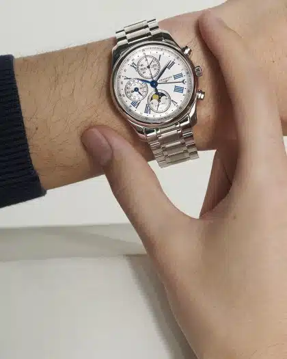 Longines Master Collection Chronograph Moon Phase 40mm - L2.673.4.71.6 - Bilde 5