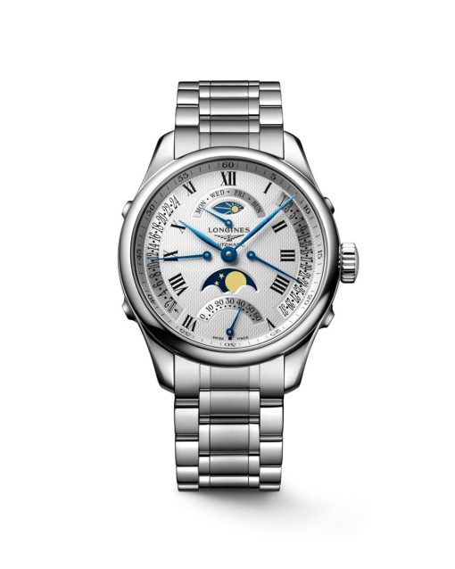 The Longines Master Collection Retrograde Moon Phase 41.00 mm - L2.738.4.71.6