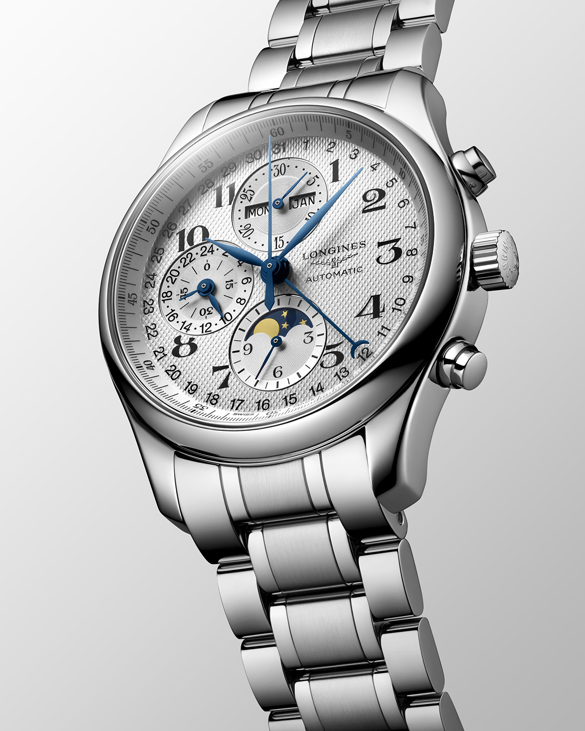 Longines Master Collection Day-Date Chronograph Moon Phase 42mm - L2.773.4.78.6 - Bilde 2