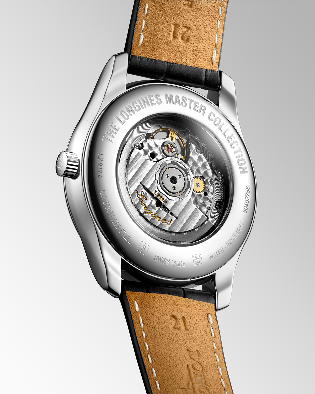 Longines Master Collection Moon Phase 40mm - L2.919.4.51.7 - Bilde 3