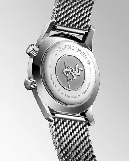 Longines The Legend Diver Watch 42mm - L3.774.4.50.6 - Bilde 3