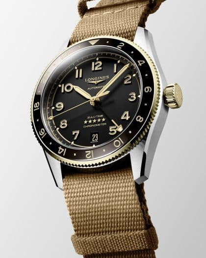 Longines Spririt Zulu Time GMT 39mm - L3.802.5.53.9 - Bilde 2