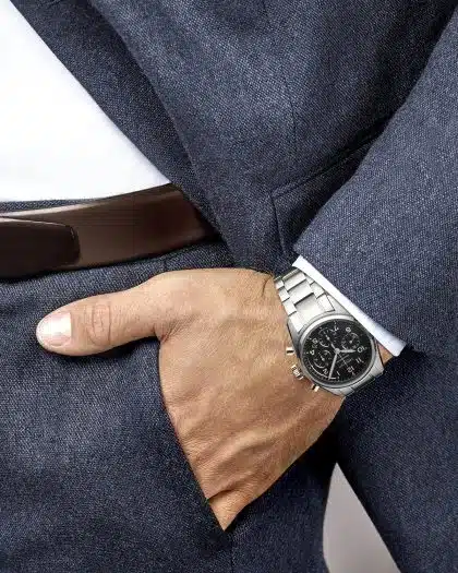 Longines Spirit Chronograph 42mm - L3.820.4.53.6 - Bilde 4