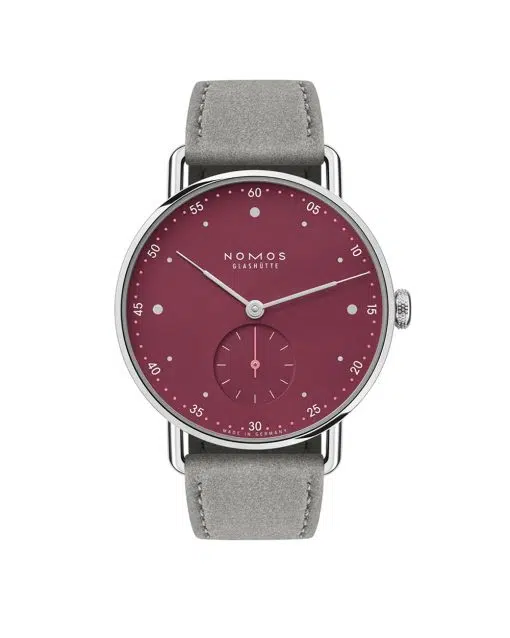 NOMOS Glashütte Metro 33 Muted Red