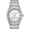 Produktbilde av Omega Constellation Co-Axial Master Chronometer 39mm med hvit urskive og stållenke. Ref. O13110392002001.