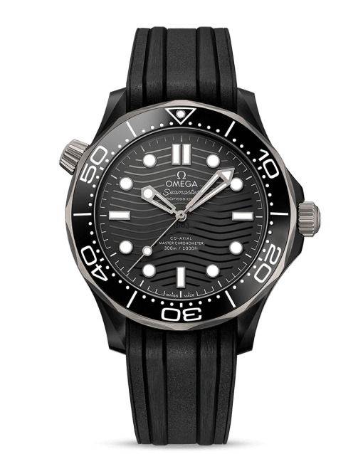 Omega Seamaster Diver 300M Black Co-Axial Master Chronometer 43.5mm