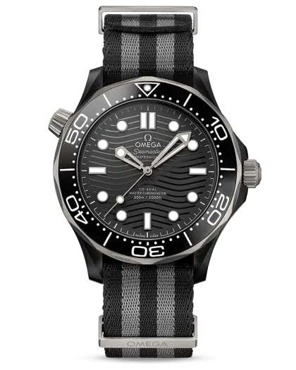 Omega Seamaster Diver 300M Black Co-Axial Master Chronometer 43.5mm