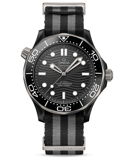 Omega Seamaster Diver 300M Black Co-Axial Master Chronometer 43.5mm