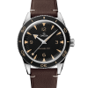 Produktbilde av Omega Seamaster 300 Co-Axial Master Chronometer 41mm. Kasse i stål med brun skinnreim. Sort skive. Ref. 234.32.41.21.01.001
