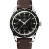 Produktbilde av Omega Seamaster 300 Co-Axial Master Chronometer 41mm. Kasse i stål med brun skinnreim. Sort skive. Ref. 234.32.41.21.01.001