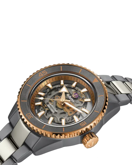 Rado Captain Cook High-Tech Ceramic Skeleton 43MM - R32148162 - Bilde 4