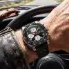 Nivada Grenchen Autochron Reverse Panda Mecaquartz - Bilde 7