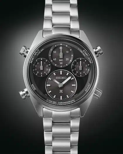Seiko Prospex Speedtimer 1/100 Sec Solar Chronograph - SFJ003P1 - Bilde 2