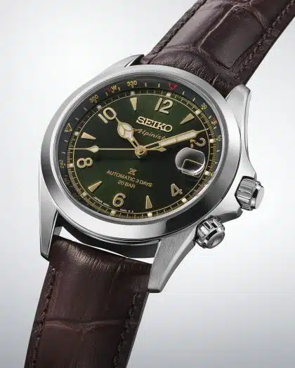 Seiko Prospex Alpinist ‘Classic Pine’ Green 40mm - SPB507J1 - Bilde 2