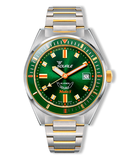 Squale Matic S Two Tone Green