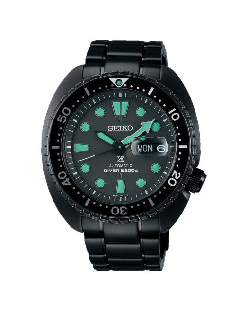 Seiko Prospex Black Series ‘Night Vision’ Turtle Diver - SRPK43K1